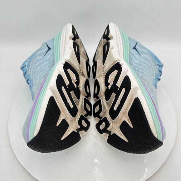 Hoka One Gaviota 5 Wide Women Size 9D 1134235 ABSO Airy Blue Sunlit Ocean Shoes - Picture 7 of 11